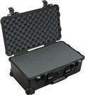 Trolley mit Schaumstoff Peli 1510  Protector Case Schwarz innen