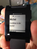Pebble Smartwatch Black (Afbeelding 4 van 5)