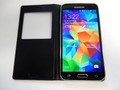 Samsung Galaxy S5 S View Cover Wireless Charging Black (Afbeelding 1 van 1)