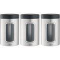 Brabantia Vensterbussen Set 3 stuks Mat Staal (Afbeelding 1 van 1)