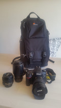 Lowepro Fastpack BP 150 AW II Black (Afbeelding 2 van 2)