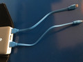Trust Urban Lightning Cable Flat 20cm Blue (Image 2 of 2)