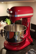 KitchenAid Artisan Bowl-Lift 5KSM7580XEER Empire Red (Image 1 of 1)