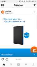 Seagate Game Drive PS4 2TB (Afbeelding 2 van 2)