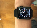 Apple Watch Series 3 42mm Space Gray Aluminum/Black Sport Band (Image 3 of 10)