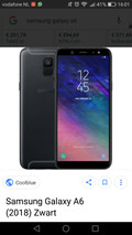 Samsung Galaxy A6 (2018) Zwart (Afbeelding 3 van 4)