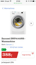 Zanussi ZWF81663W (Afbeelding 1 van 5)