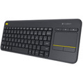 Logitech K400 Plus Wireless Touch Black QWERTY (Image 1 of 3)