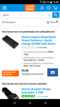 Xtorm Impact Powerbank Power Delivery + Quick Charge 20,000 mAh Black (Image 2 of 2)