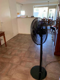BlueBuilt SV1810 Statiefventilator Zwart (Afbeelding 1 van 1)