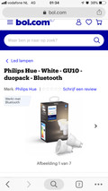 Philips Hue White GU10 Bluetooth Duo Pack (Afbeelding 3 van 3)