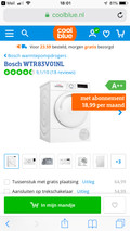 Bosch WTR83V01NL (Afbeelding 1 van 1)