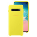 Samsung Galaxy S10 Silicone Back Cover Black (Image 1 of 1)
