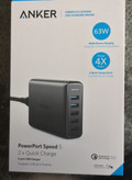 Anker PowerPort Speed Oplader 5 Usb Poorten 18W Quick Charge 3.0 Zwart (Afbeelding 1 van 1)