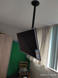 Neomounts FPMA-C060BLACK TV Plafondsteun Zwart (Afbeelding 2 van 5)