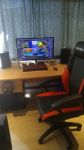 Nitro Concepts C100 Gaming Chair Black&#x2F;Red (Image 1 of 1)
