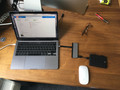 Hyper Duo Hub usb C Zilver (Afbeelding 2 van 6)