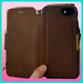 Otterbox Strada Apple iPhone SE 2022 &#x2F; SE 2020 &#x2F; 8 &#x2F; 7 Book Case Leer Bruin (Afbeelding 1 van 1)