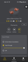 Jabra Elite Active 75t Titanium Zwart (Afbeelding 1 van 12)