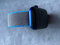 Apple Watch 44&#x2F;45&#x2F;46 mm Nylon Sport Loop Bracelet de Montre Storm Blue (Image 4 sur 4)