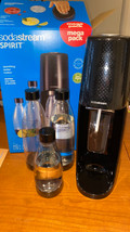 SodaStream Spirit Zwart + 3 flessen (Afbeelding 1 van 9)