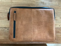 BlueBuilt Laptop Sleeve Leather Brown / For 13-inch Apple MacBook Air / Pro (Image 1 of 2)
