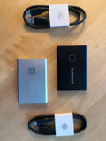 Samsung T7 Touch Portable SSD 2TB Zwart (Afbeelding 1 van 5)