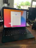 Apple iPad Pro (2021) 12.9 inch 256GB Wifi + 5G Zilver + Magic Keyboard QWERTY Wit (Afbeelding 1 van 3)