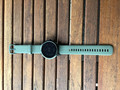 Garmin Silicone Strap Green 20mm (Image 2 of 2)