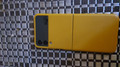 Samsung Galaxy Z Flip 3 Back Cover Leer Zwart (Afbeelding 1 van 1)