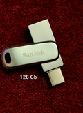 SanDisk Ultra Dual Drive Luxe USB-C 64GB (Afbeelding 1 van 5)