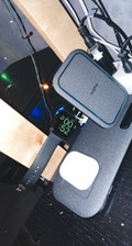 Mophie 3-in-1 Draadloze Oplader 15W met Standaard en Houder voor Apple Watch Oplader (Afbeelding 1 van 1)