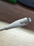 XtremeMac USB-C to Lightning Cable 2m Nylon White (Image 1 of 1)