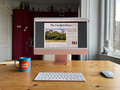 Apple iMac 24&quot; (2021) 16GB&#x2F;512GB Apple M1 met 8 core GPU Blauw met numeriek toetsenbord (Afbeelding 1 van 5)