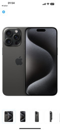 Apple iPhone 15 Pro Max 512GB Titan Schwarz (Bild 1 von 1)
