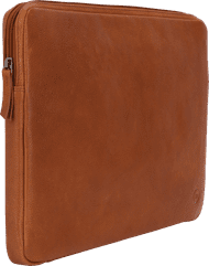 BlueBuilt 15 - 16 inch Laptophoes breedte 36 cm - 37 cm Leer Cognac
