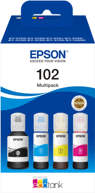 Epson 102 Inktflesjes Combo Pack Kleur