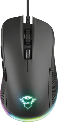 Trust GXT 922 Ybar Gaming Mouse with RGB Lighting - Black