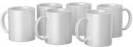 Cricut Mug 350ml 6-Pack (White)