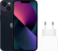 Apple iPhone 13 128GB Zwart + Apple Snellader