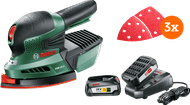 Bosch PSM 18 LI + 2,5 Ah accu (2x)