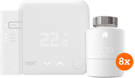 Tado Slimme Thermostaat V3+ startpakket + 8 radiatorknoppen