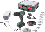 Bosch UniversalImpact 18 SystemBox 210-piece (battery-powered impact drill)