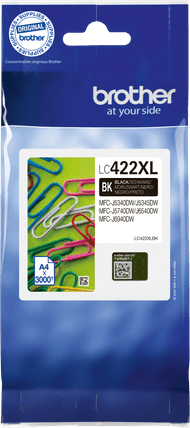 Brother LC-422XL Cartridge Zwart