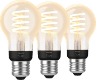 Philips Hue Filament Light White Ambiance Standard E27 3-pack
