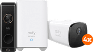 Eufycam 2 Pro 4-pack + Eufy Video Doorbell Dual 2 Pro