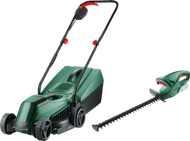 Bosch EasyMower 18V-32-200 + Bosch EasyHedgeCut 18-45 Li (without battery)