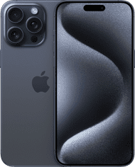 iPhone 15 Pro Max 256 Go Titane Bleu Reconditionné (Légères Traces d'Utilisation)