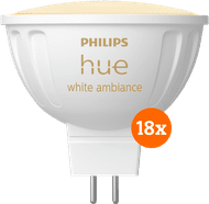 Philips Hue Spot White Ambiance MR16 18-pack