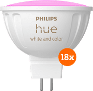 Philips Hue Spot White and Color MR16 18-pack